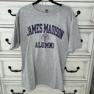 James Madison University Alumni grey t-shirt Size L